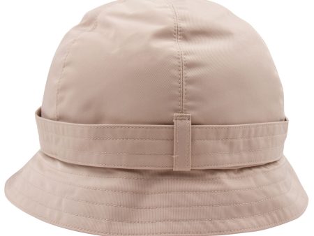 Baby Girls Beige Check Cloche Hat For Discount