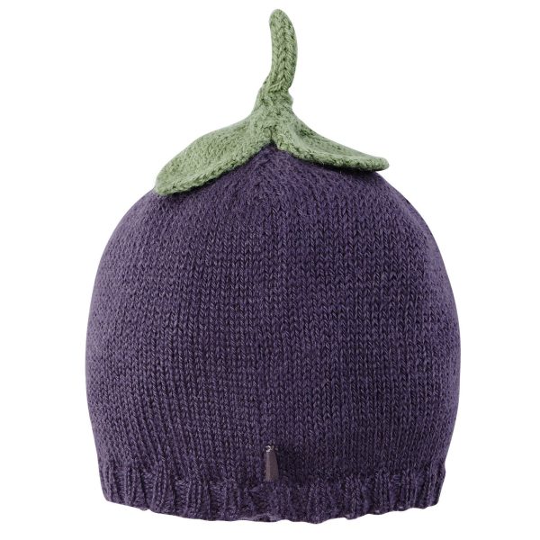 Baby Black Alpaca Wool Knitted Radish Trims Hat Online Hot Sale