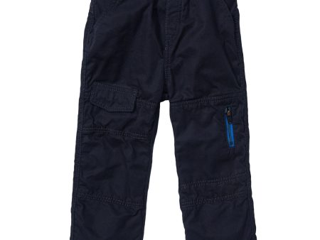 Baby Boys Navy Blue Cargo Trousers Sale