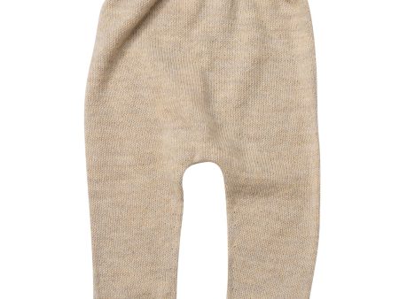 Baby Beige Alpaga Wool Hammer Trousers Online