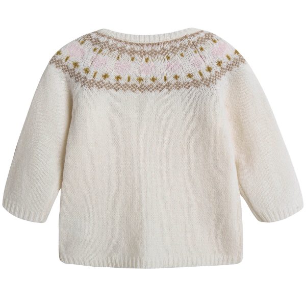 Baby Girls Ivory Wool Sets Fashion