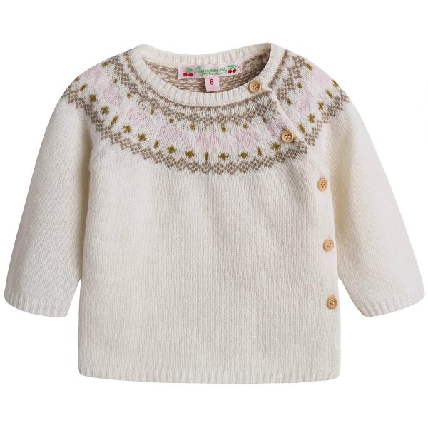 Baby Girls Ivory Wool Sets Fashion